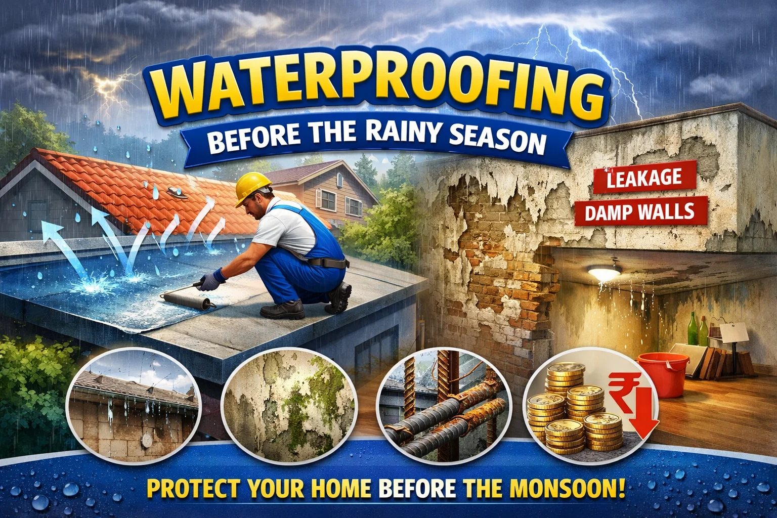 Why Waterproofing Is Important Before the Rainy Season