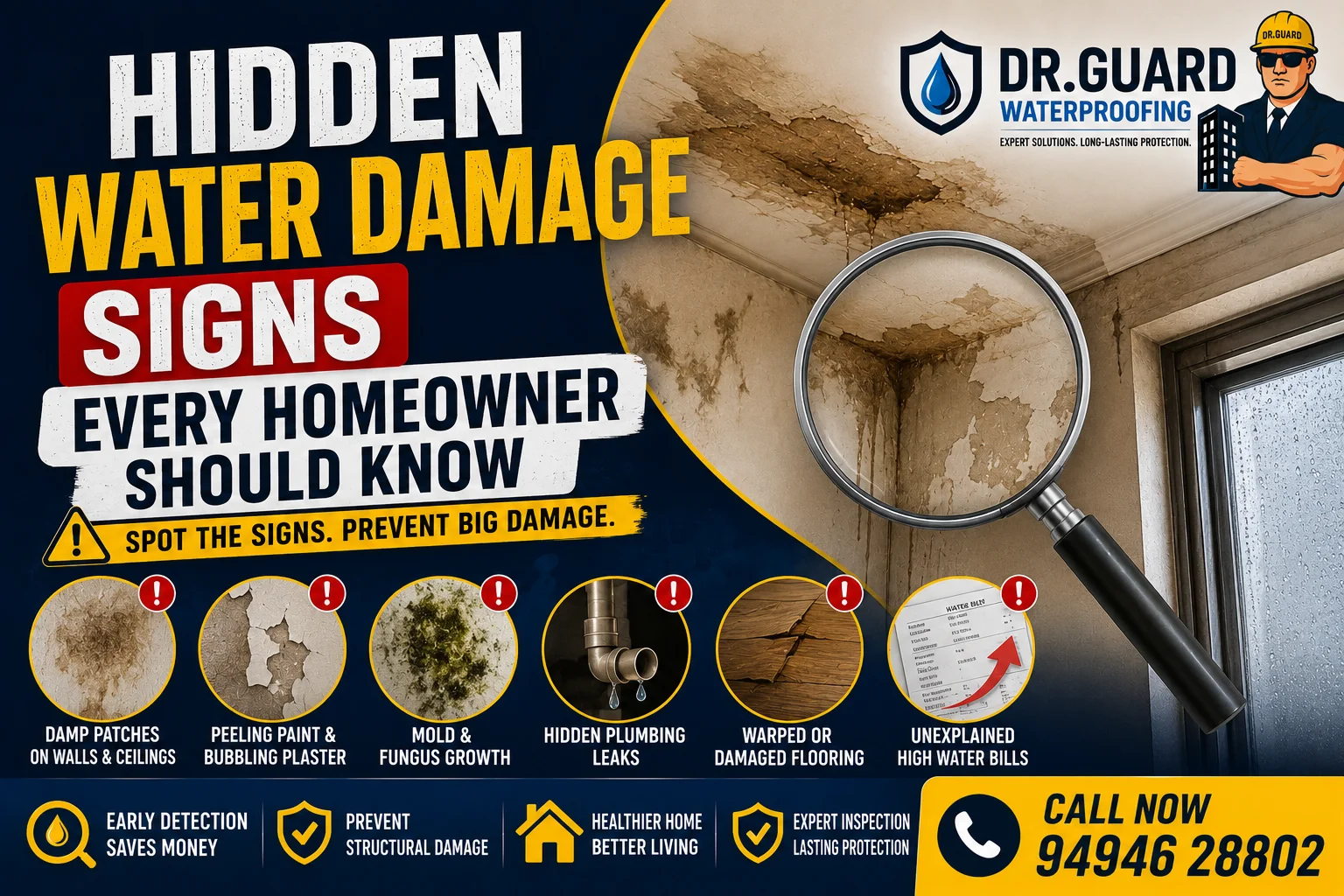 Hidden Water Damage Signs Every Homeowner Should Know