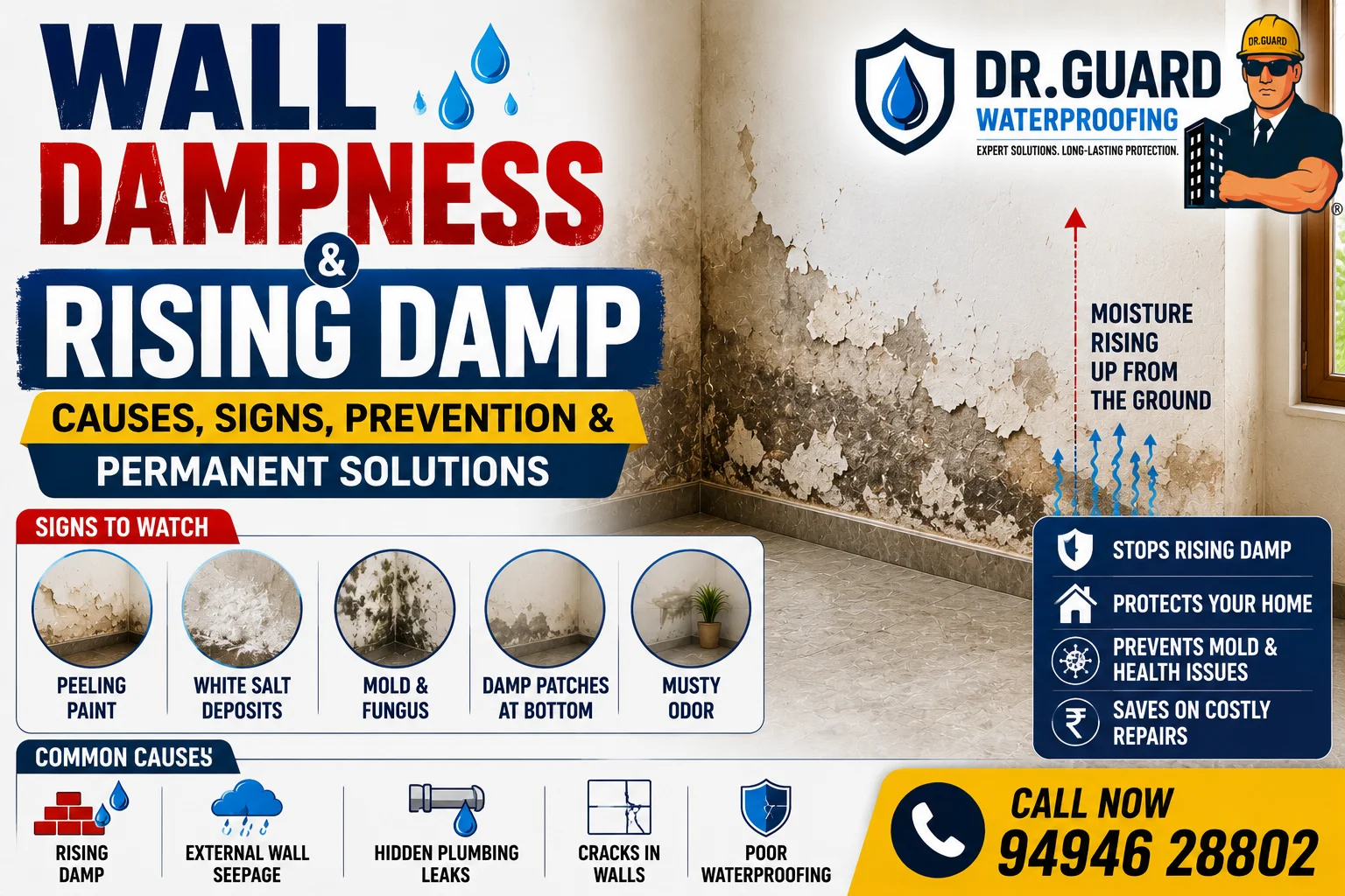 Wall Dampness & Rising Damp