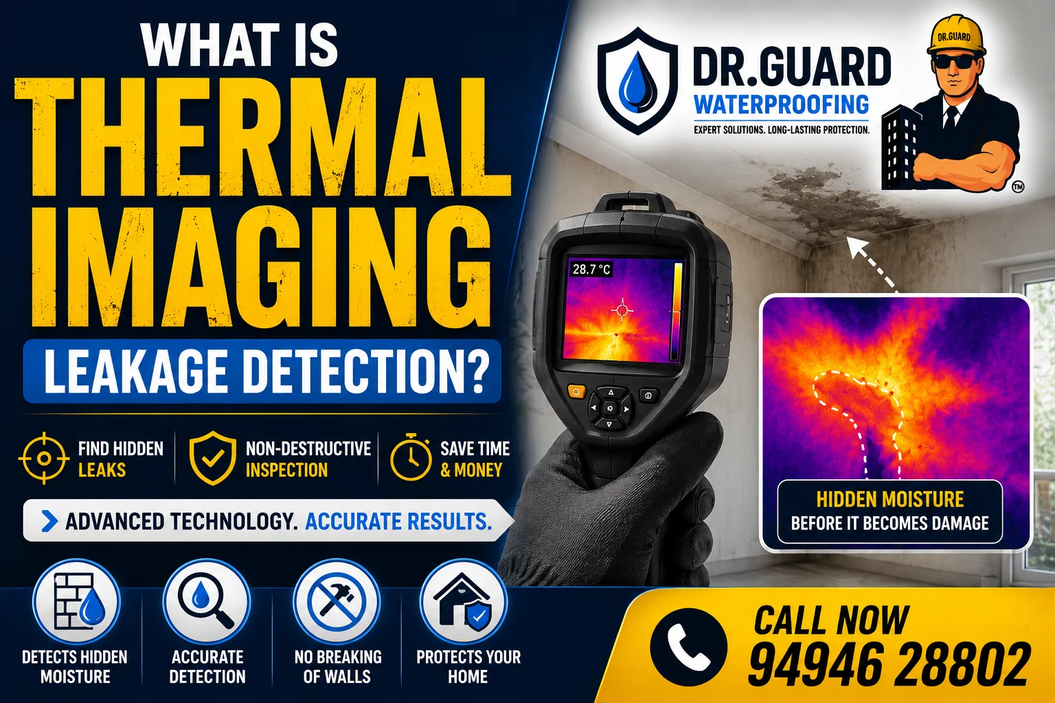 What is Thermal Imaging Leakage Detection